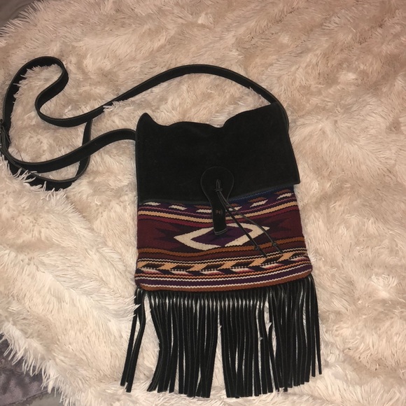 Handbags - Handmade tribal print purse